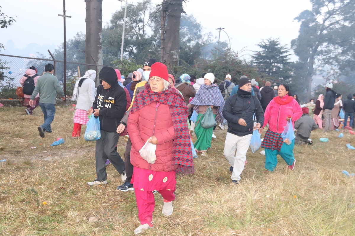 पशुपतिक्षेत्रको कैलाशमा पसल राख्न नदिने